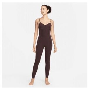 Nike Yoga Dri-Fit Luxe 7/8 Colorblock Jumpsuit Small